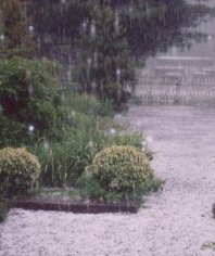 Solar panels and hail