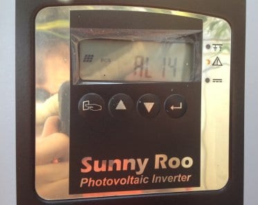 Sunny Roo inverter error codes are a common problem and as the Sunny Roo company is no longer around they don't have any warranty. The Sunny Roo inverter had an AL14 error code
