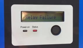 Clenergy Solar Inverter with Relay Failure Fault