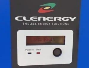 Clenergy GFCI Fault on Clenergy Solar Inverter