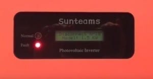 KLNE Sunteams Solar Inverter Disconnect Grid