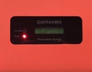 KLNE Sunteams Solar Inverter High Temperature Error