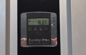 Sunny Roo Beyond Building and Sunna Inverter AL-07 Alarm Code
