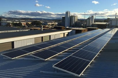 100kW of solar panels installed by Gold Coast Solar Power Solutions electro-plating