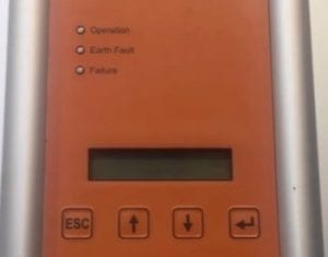 Blank Screen on Delta Solivia Solar Inverter - Gold Coast Solar Power
