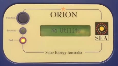 SEA Orion Solar Inverter No Utility