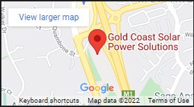 Gold Coast Solar Power Solutions map